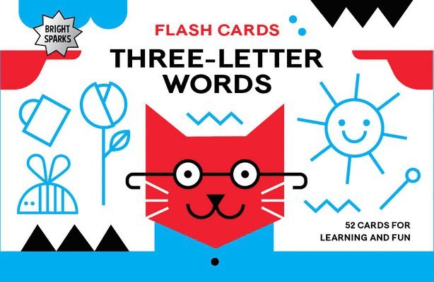 Bright Sparks Flash Cards  Threeletter Words 1