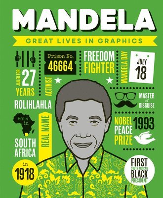bokomslag Great Lives in Graphics: Mandela