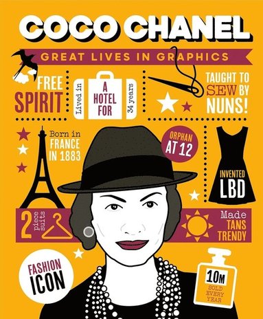 bokomslag Great Lives in Graphics: Coco Chanel