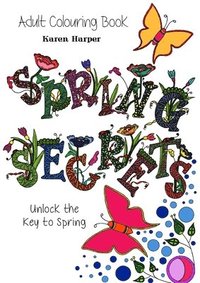 bokomslag Adult Colouring Book - Spring Secrets