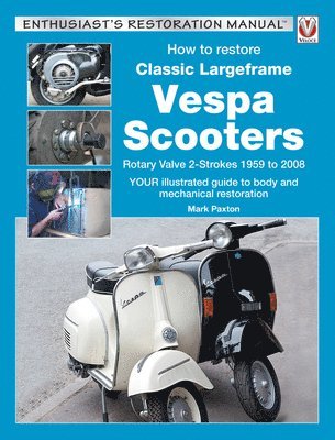 How to Restore Classic Largeframe Vespa Scooters 1
