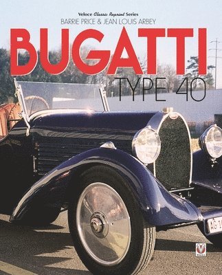 bokomslag Bugatti Type 40