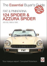 bokomslag Fiat 124 Spider & Pininfarina Azzura Spider