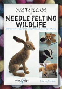 bokomslag A Masterclass in Needle Felting Wildlife