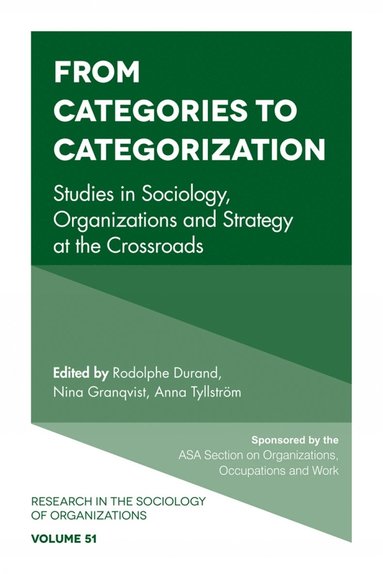 bokomslag From Categories to Categorization