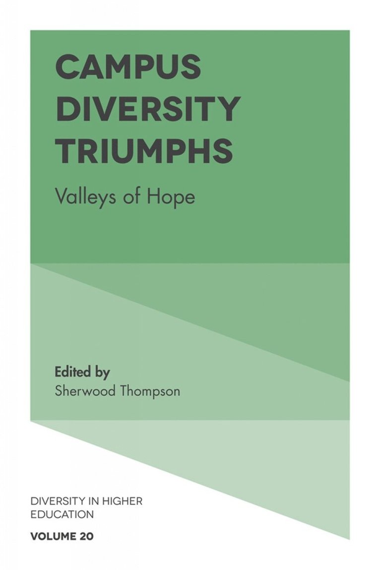 Sherwood Thompson, USA) Thompson, Sherwood (Eastern Kentucky University - Campus Diversity Triumphs, Inbunden
