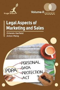 bokomslag Legal Aspects of Marketing and Sales Vol 2