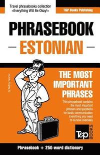 bokomslag English-Estonian phrasebook & 250-word mini dictionary
