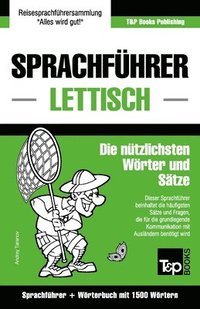 bokomslag Sprachfuhrer Deutsch-Lettisch und Kompaktwoerterbuch mit 1500 Woertern
