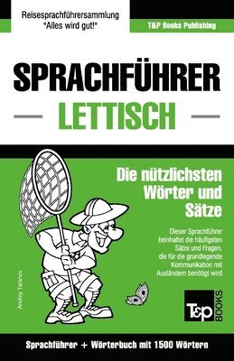 bokomslag Sprachfhrer Deutsch-Lettisch und Kompaktwrterbuch mit 1500 Wrtern