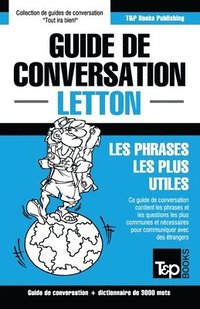 bokomslag Guide de conversation Français-Letton et vocabulaire thématique de 3000 mots