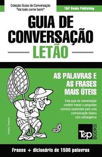 bokomslag Guia de Conversacao Portugues-Letao e dicionario conciso 1500 palavras