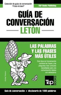 bokomslag Guía de Conversación Español-Letón y diccionario conciso de 1500 palabras