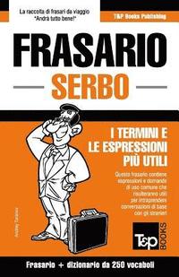 bokomslag Frasario Italiano-Serbo e mini dizionario da 250 vocaboli