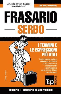 bokomslag Frasario Italiano-Serbo e mini dizionario da 250 vocaboli