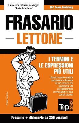 bokomslag Frasario Italiano-Lettone e mini dizionario da 250 vocaboli