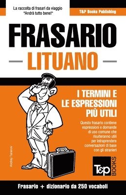 bokomslag Frasario Italiano-Lituano e mini dizionario da 250 vocaboli