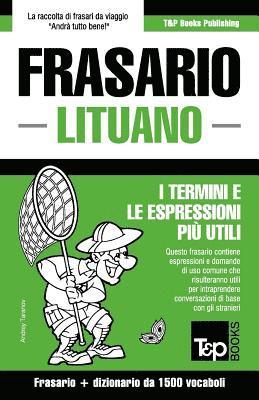 bokomslag Frasario Italiano-Lituano e dizionario ridotto da 1500 vocaboli