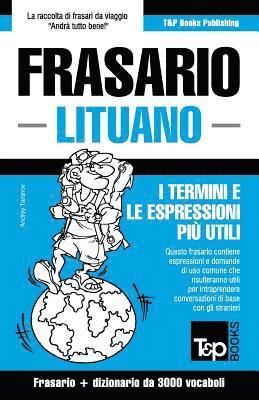 bokomslag Frasario Italiano-Lituano e vocabolario tematico da 3000 vocaboli