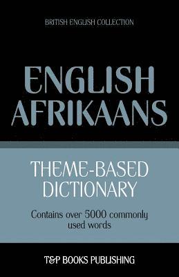 Theme-based dictionary British English-Afrikaans - 5000 words 1