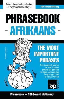 Andrey Taranov - English-Afrikaans phrasebook and 3000-word topical vocabulary, Häftad
