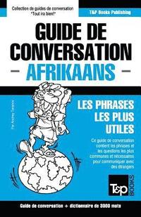 bokomslag Guide de conversation Francais-Afrikaans et vocabulaire thematique de 3000 mots