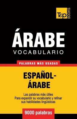 bokomslag Vocabulario Espaol-rabe - 9000 palabras ms usadas