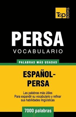 bokomslag Vocabulario Espaol-Persa - 7000 palabras ms usadas