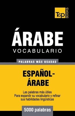 bokomslag Vocabulario Español-Árabe - 5000 palabras más usadas