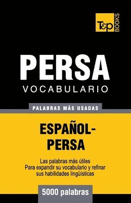 bokomslag Vocabulario Español-Persa - 5000 palabras más usadas