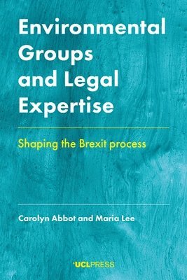 Environmental Groups and Legal Expertise 1