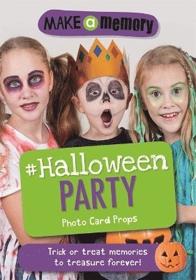 bokomslag Make a Memory #Halloween Party Photo Card Props