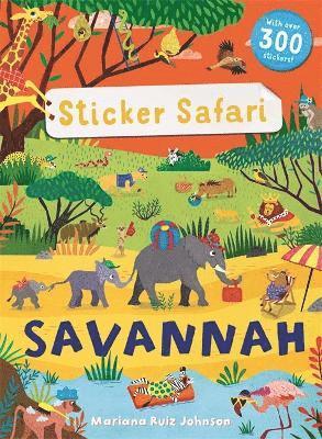 bokomslag Sticker Safari: Savannah