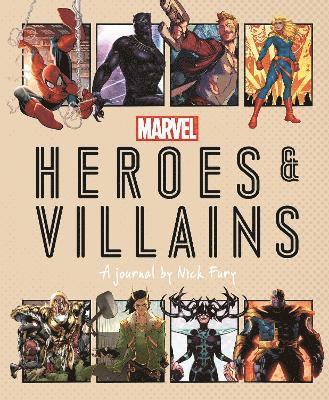 Ned Hartley - Marvel Heroes and Villains, Inbunden