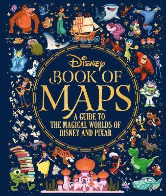 Walt Disney - Disney Book of Maps, Inbunden