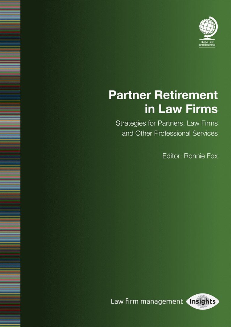 Ronnie Fox - Partner Retirement in Law Firms, Häftad