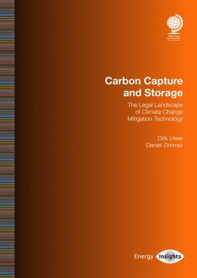 bokomslag Carbon Capture and Storage