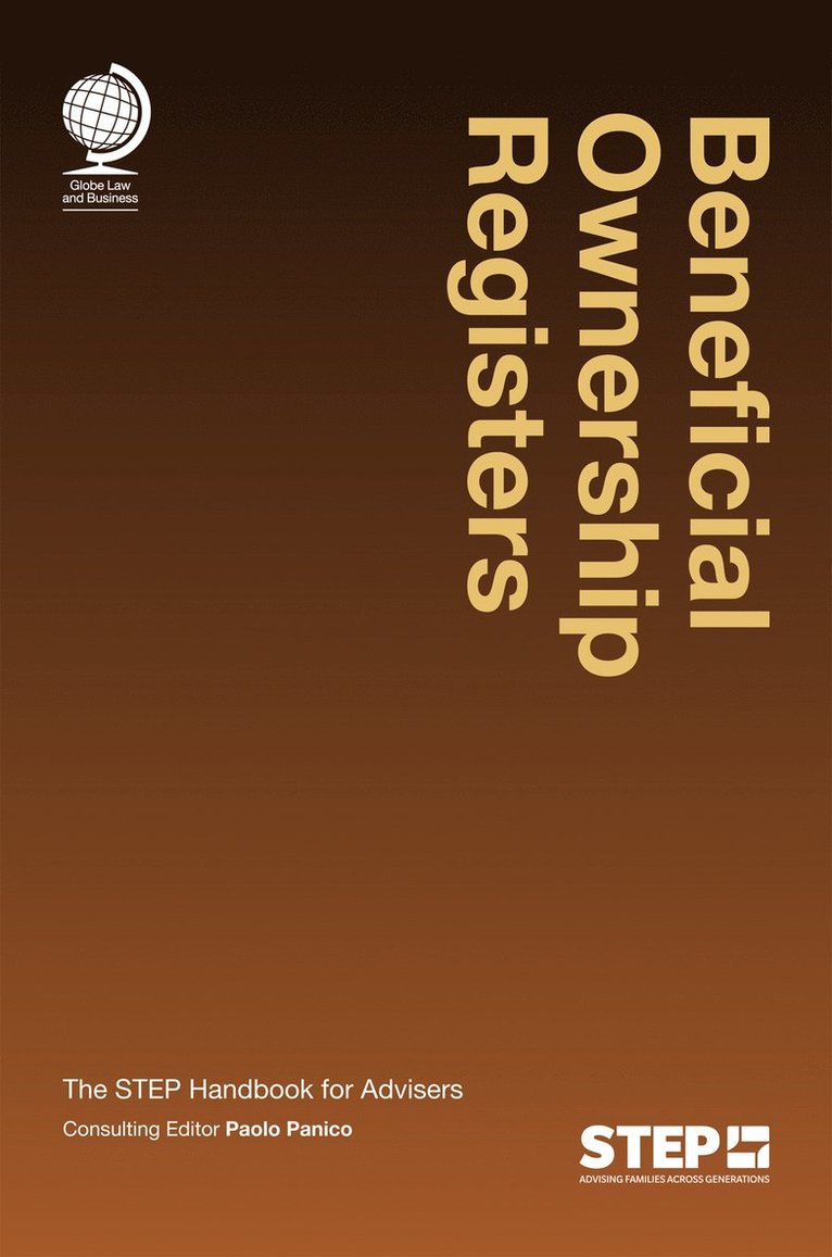 Paolo Panico - Beneficial Ownership Registers, Inbunden