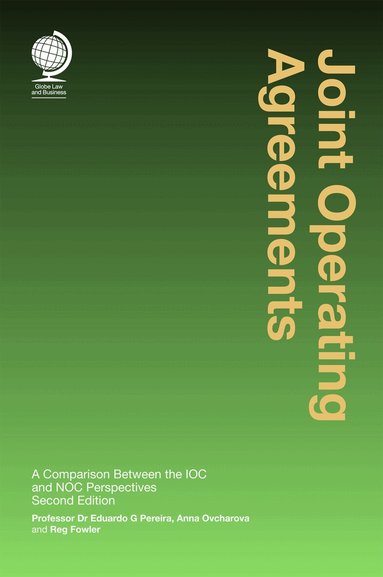 Eduardo G Pereira, Anna Ovcharova, Reg Fowler - Joint Operating Agreements, Inbunden