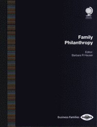 bokomslag Family Philanthropy