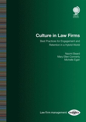 bokomslag Culture in Law Firms