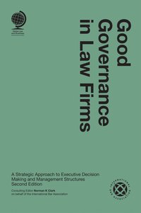 bokomslag Good Governance in Law Firms