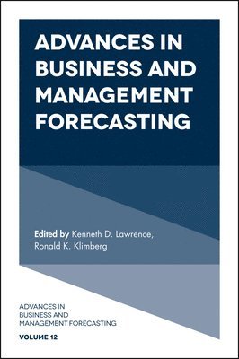 bokomslag Advances in Business and Management Forecasting