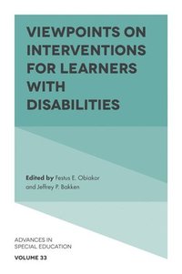 bokomslag Viewpoints on Interventions for Learners with Disabilities