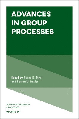 Advances in Group Processes 1