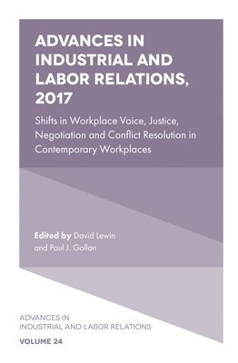 bokomslag Advances in Industrial and Labor Relations, 2017