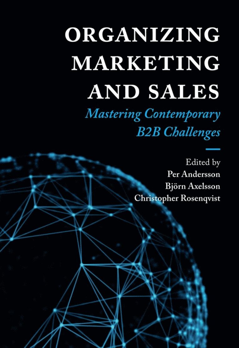 Organizing Marketing and Sales 1