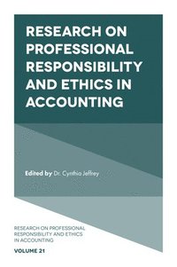 bokomslag Research on Professional Responsibility and Ethics in Accounting