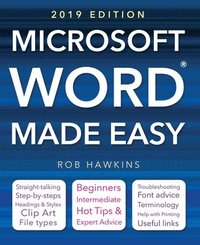 bokomslag Microsoft Word Made Easy (2019 edition)
