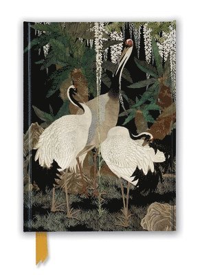 Ashmolean: Cranes, Cycads and Wisteria by Nishimura So-Zaemon XII (Foiled Journal) 1